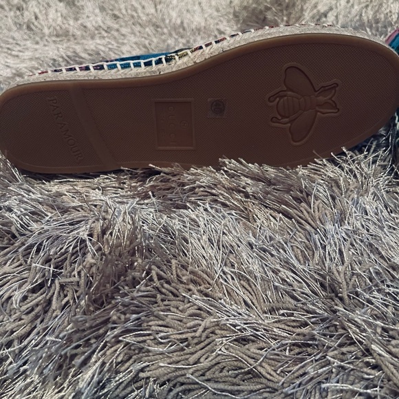 Gucci Rainbow GG Logo Espadrilles - Picture 8 of 8